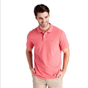 Men’s Vineyard Vines Edgartown Polo in Jetty Red.